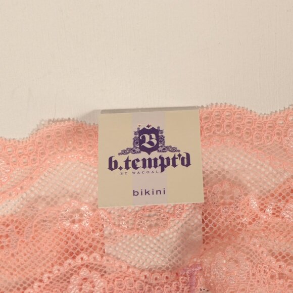 NWT B.tempt’d Light Pink Bikini Panties Size L - Picture 3 of 9
